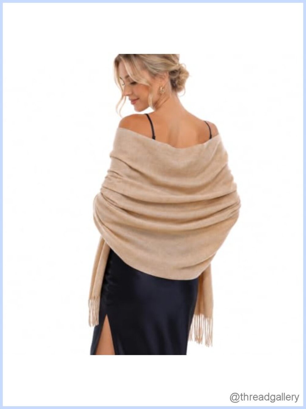 Pashmina Shawl Wrap Large Soft Warm Winter Scarf for Evening Dresses